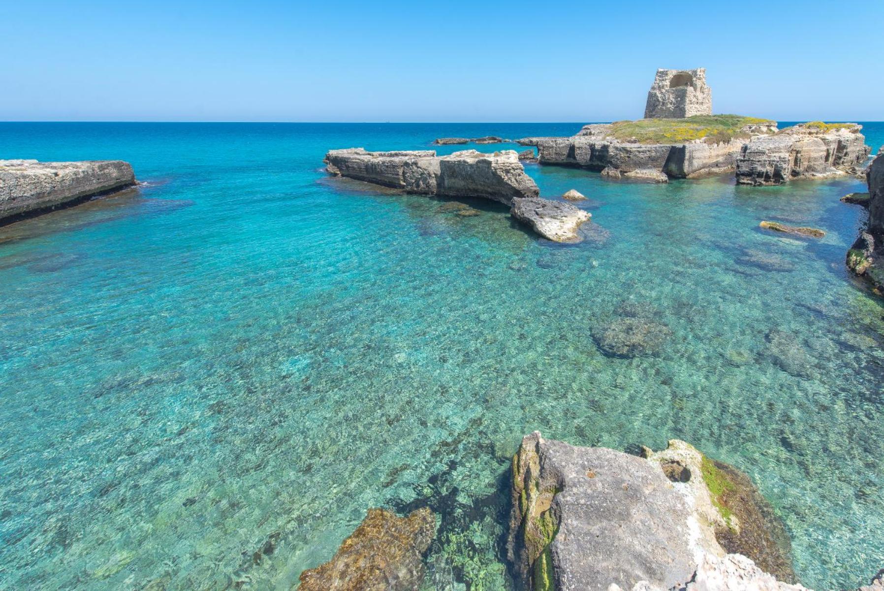 Hotel Mare Blu Torre dell'Orso Bagian luar foto